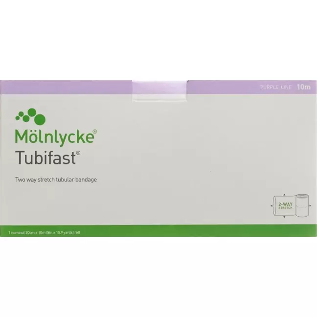 Бинт трубчатый TUBIFAST 20смх10м фиолетовый