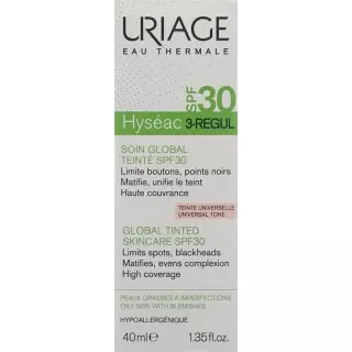 URIAGE Hyséac 3 Regul тонований SPF30 40 мл