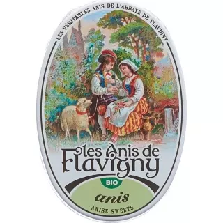 Les Anis De Flavigny Anisbonbons Bio 50g