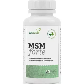 SANASIS MSM глюкозамін і хондроїтин капс