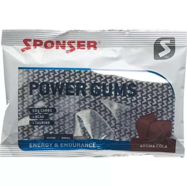 Sponser Power Gums Bcaa Cola Beutel 75g Sponser Power Gums Bcaa Cola Beutel 75g