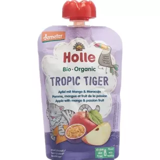 Holle Tropic Tiger - мішечок яблуко манго маракуйя 100 г
