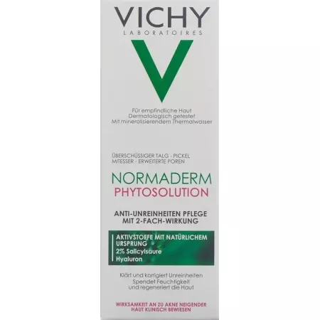 Vichy Normaderm Фіторозчин для догляду за обличчям Німецька 50 мл