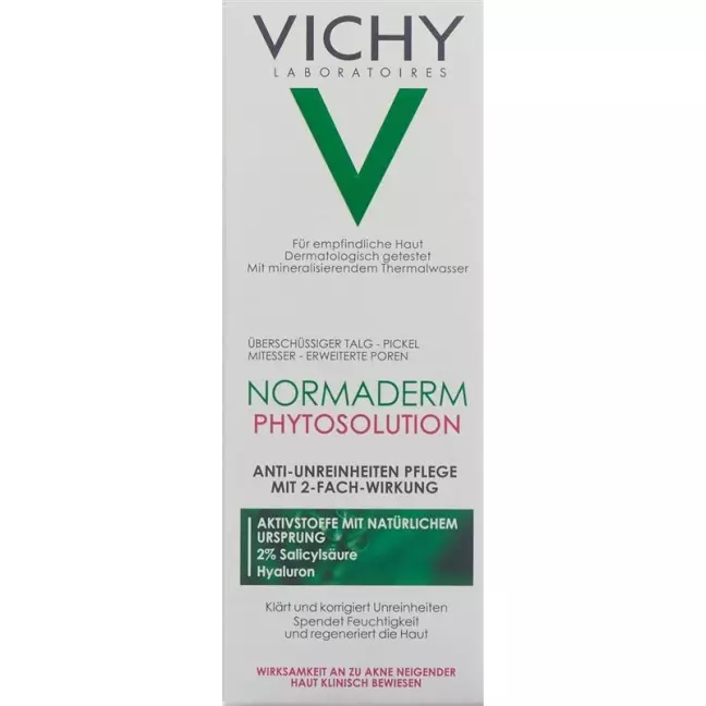 Vichy Normaderm Фіторозчин для догляду за обличчям Німецька 50 мл