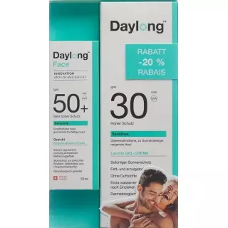 Денний гель-крем для чутливої ​​шкіри SPF30 200 мл + шкірне сало для чутливого обличчя