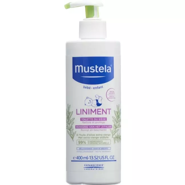 Линимент Mustela с помпой 400 мл