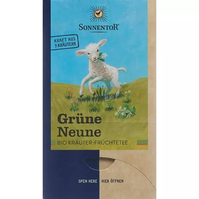 Чай Sonnentor Green Nine в пакетиках 18 шт