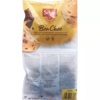 Солодкі булочки Schär Bon Choc з шоколадом без глютену 220 г
