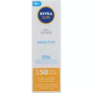 Nivea Sun UV Face Sensitive SPF 50 50 мл