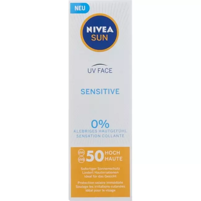 Nivea Sun UV Face Sensitive SPF 50 50 мл