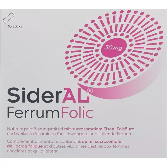 SiderAL Ferrum Folic Plv 30 пакетиків 1,6 г