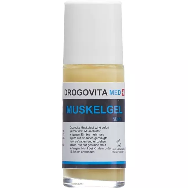 Drogovita Hemp Muscle Gel Roll-on 50 мл
