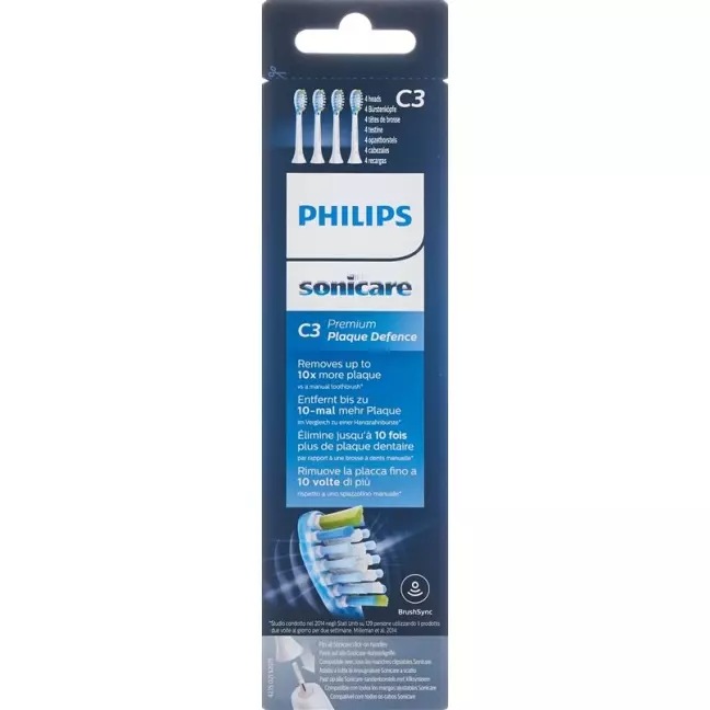 Змінні щітки Philips Sonicare C3 Premium Hx9044/17 4 шт