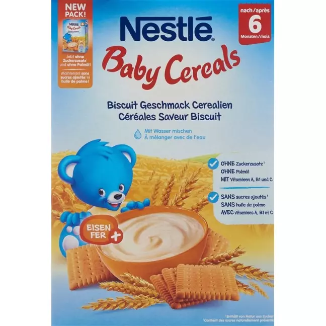 Nestlé Baby Cereals Бісквіти Пластики 6 місяців 450 г