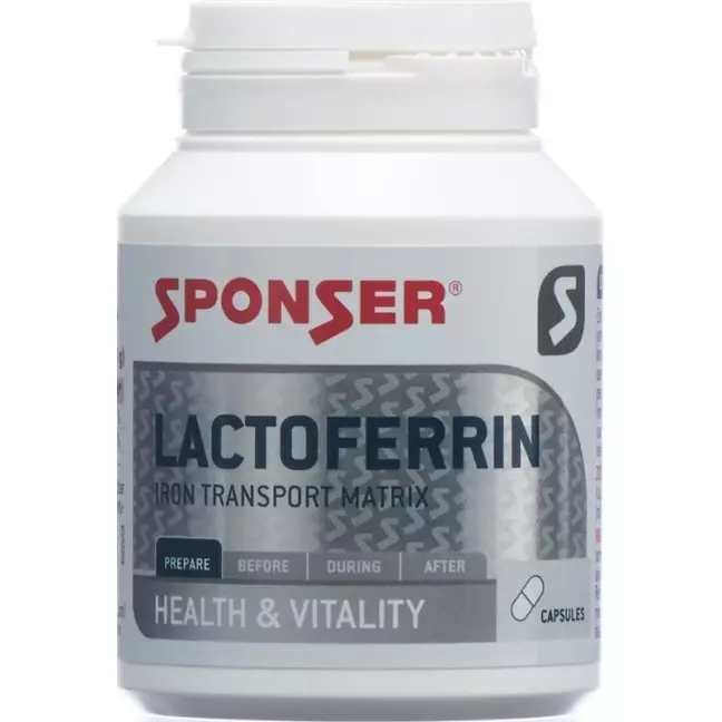 Sponser Lactoferrin капсули (нова рецептура) Ds 90 шт