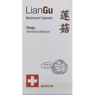 LianGu Chaga Mushrooms Capsules DS 60 шт