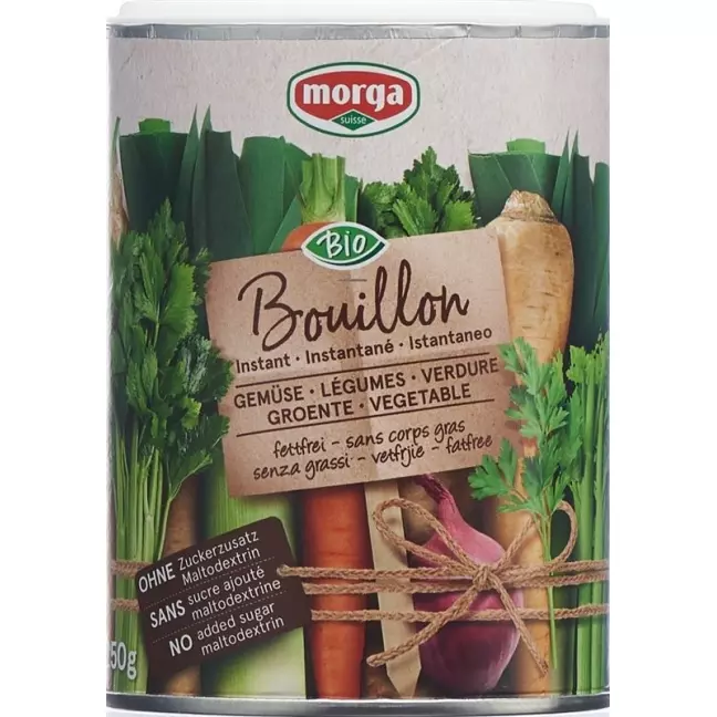 Morga Овочевий бульйон go clean знежирений Bio Ds 250 г