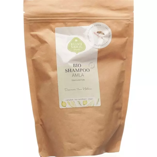 Шампунь ELIAH SAHIL Amla Shine and Fullness Plv refill Bag Btl 250