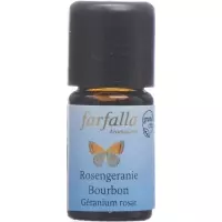 FARFALLA Rose Geranium Bourb Eth/Oil Bio Cru