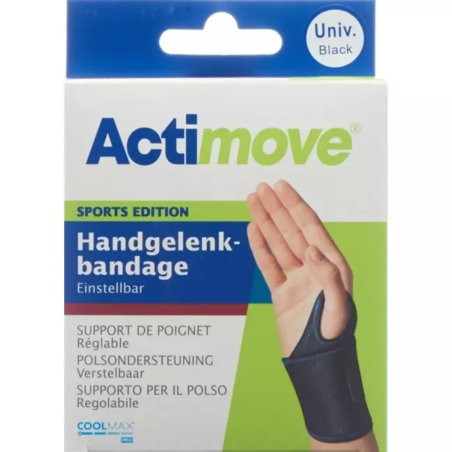 Регульований бандаж на зап'ястя Actimove Sport
