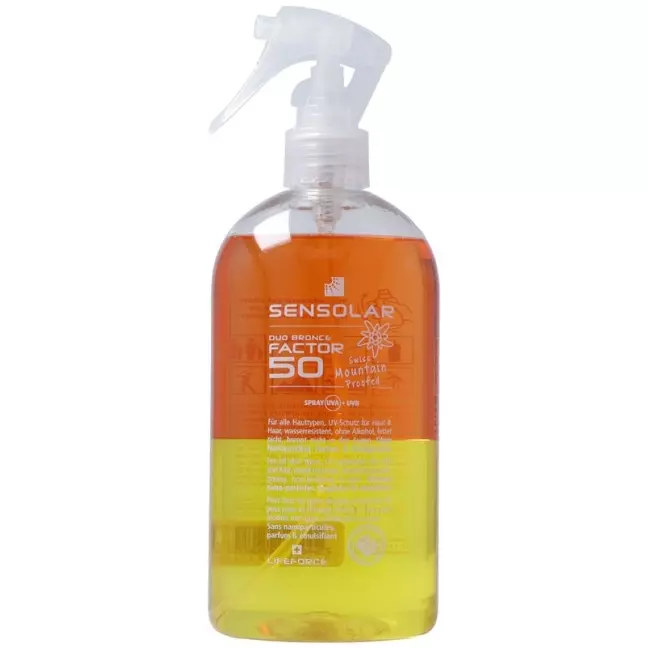 Сонцезахисний Sensolar без емульгаторів SPF 50 fl 400 мл