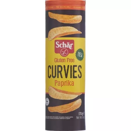 Schär Curvies Paprika Glutenfrei 170g