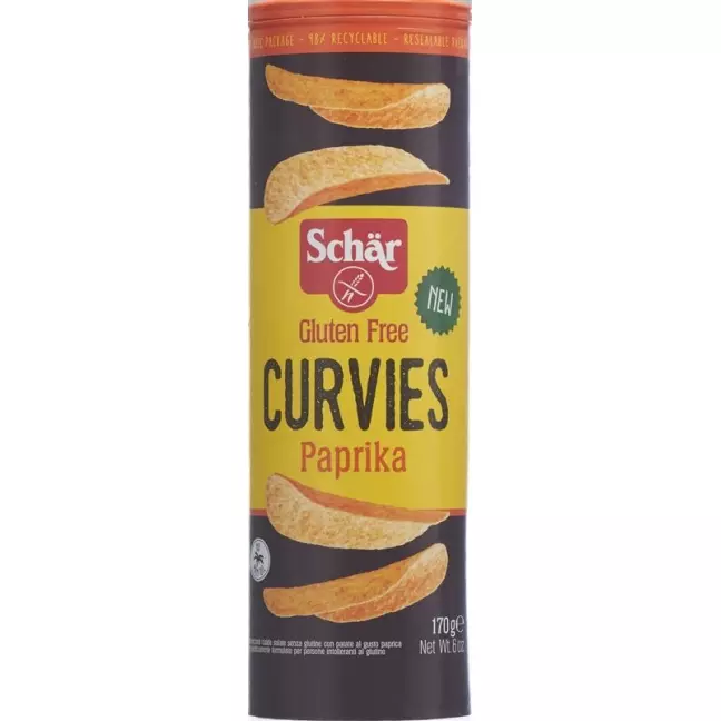 Schär Curvies Paprika Glutenfrei 170g