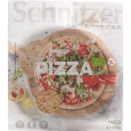 Schnitzer Bio Pizzabase Glutenfrei Einzelp 100g Schnitzer Bio Pizzabase Glutenfrei Einzelp 100g