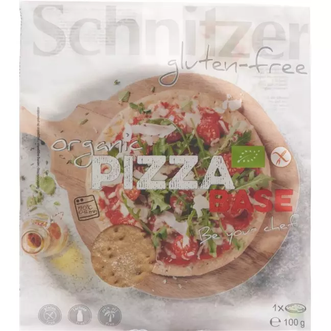 Schnitzer Bio Pizzabase Glutenfrei Einzelp 100g Schnitzer Bio Pizzabase Glutenfrei Einzelp 100g