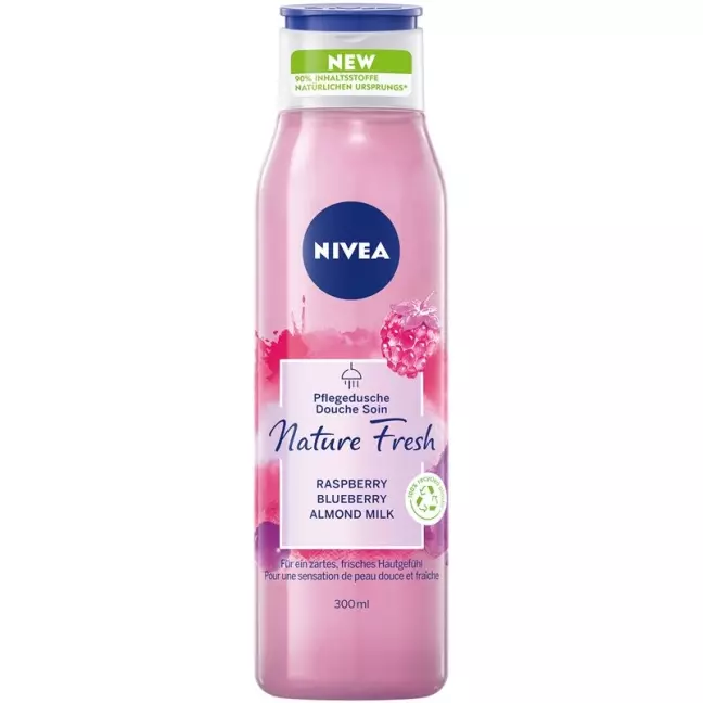 Nivea Pflegedusche Nature Fresh Raspberry 300ml