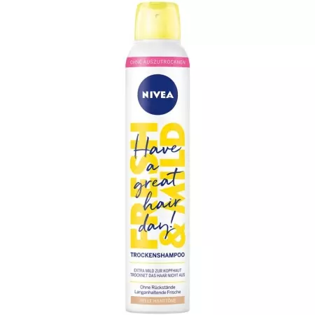 Nivea Fresh&mild Trockenshamp Blond Hell 200ml Nivea Fresh&mild Trockenshamp Blond Hell 200ml