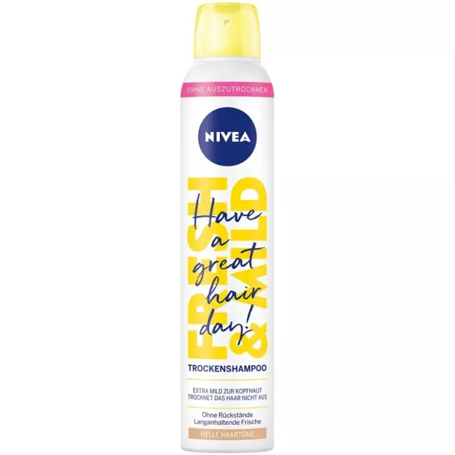 Nivea Fresh&mild Trockenshamp Blond Hell 200ml Nivea Fresh&mild Trockenshamp Blond Hell 200ml