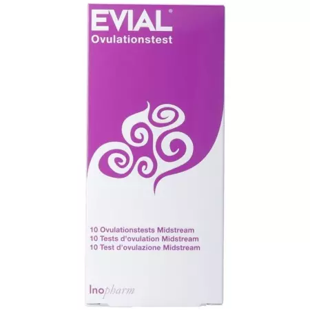 Evial Ovulation Midstream 10 pcs Evial Ovulation Midstream 10 pcs