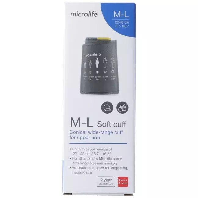 Microlife Soft Cuff Upper Arm M-L 22-42 см антрацит
