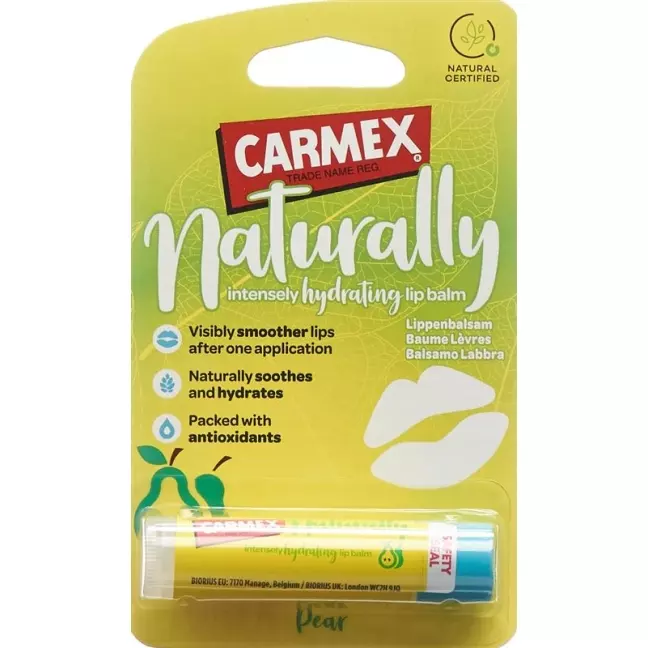 CARMEX бальзам для губ Naturally Pear Stick 4,25 г