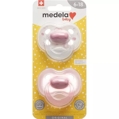 MEDELA Baby Nuggi Original 6-18 Розовый