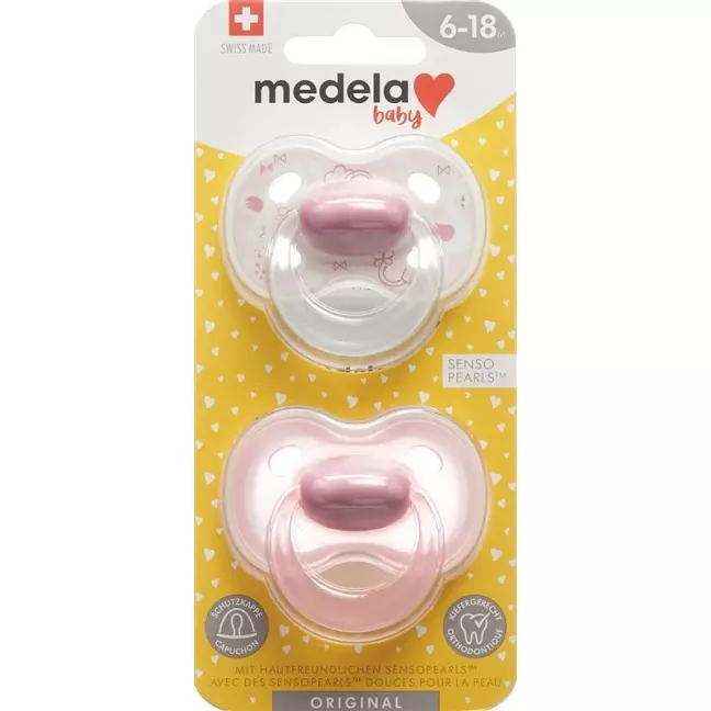 MEDELA Baby Nuggi Original 6-18 Розовый