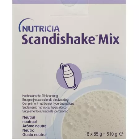 Scandishake Mix Powder Neutral (новий) 6 пакетиків 85г
