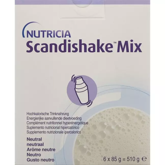 Scandishake Mix Powder Neutral (новий) 6 пакетиків 85г