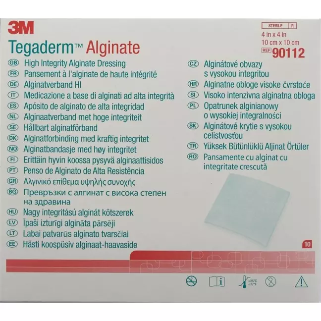 Альгинатный компресс 3M Tegaderm 10х10см (новый) 10 шт. Альгинатный компресс 3M Tegaderm 10х10см (новый) 10 шт.
