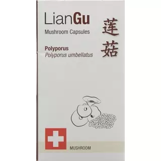 Liangu Polyporus Гриби Капсули Жерсть 60 шт