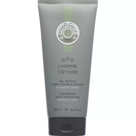 Roger Gallet L'homme Vetyver Shower Gel 200ml Roger Gallet L'homme Vetyver Shower Gel 200ml