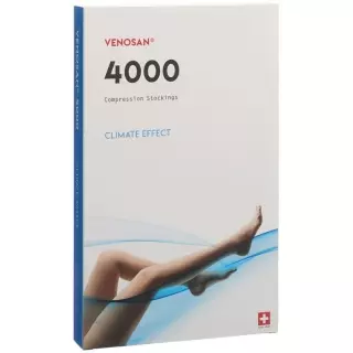 VENOSAN 4001 A-T KKL1 S довгий чорний 1 пара