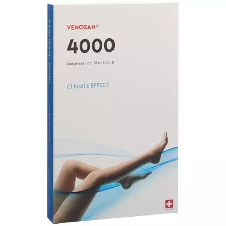 VENOSAN 4001 A-T KKL1 L довгий чорний 1 пара