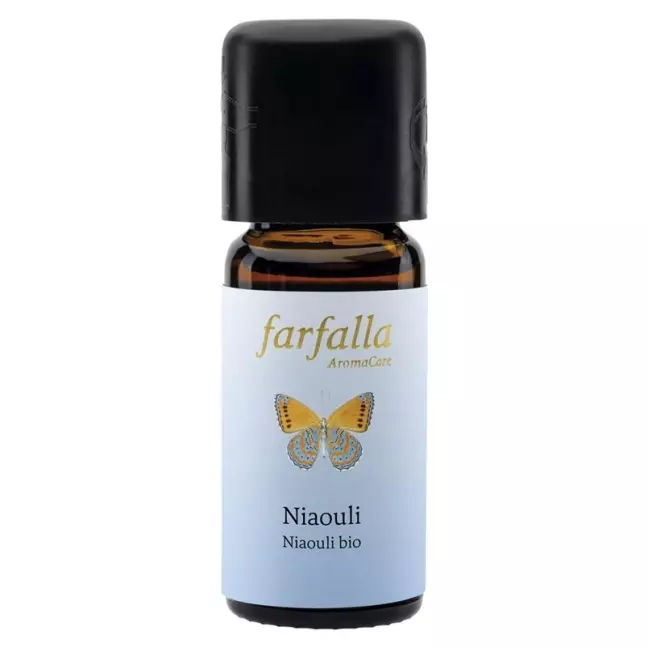 Органическая бутылка эфирного масла Farfalla Niaouli 10 мл Органическая бутылка эфирного масла Farfalla Niaouli 10 мл