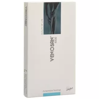 VENOSAN 4002 A-D KKL2 XL довгий відкритий чорний 1 пара