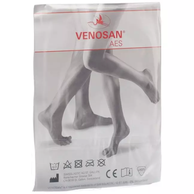 Venosan Aes Ad M Long Open White 1 пара