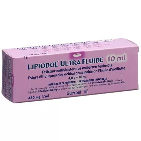 Lipiodol Ultra-fluid Inj Lös 4,8 г/10 мл Амп 10 мл