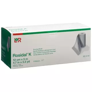 Бинт Rosidal K короткий 12см х 5м 10 шт