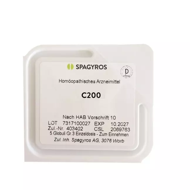 Spagyros Calcium carbonicum Glob C 200 Easyclick 1 доз